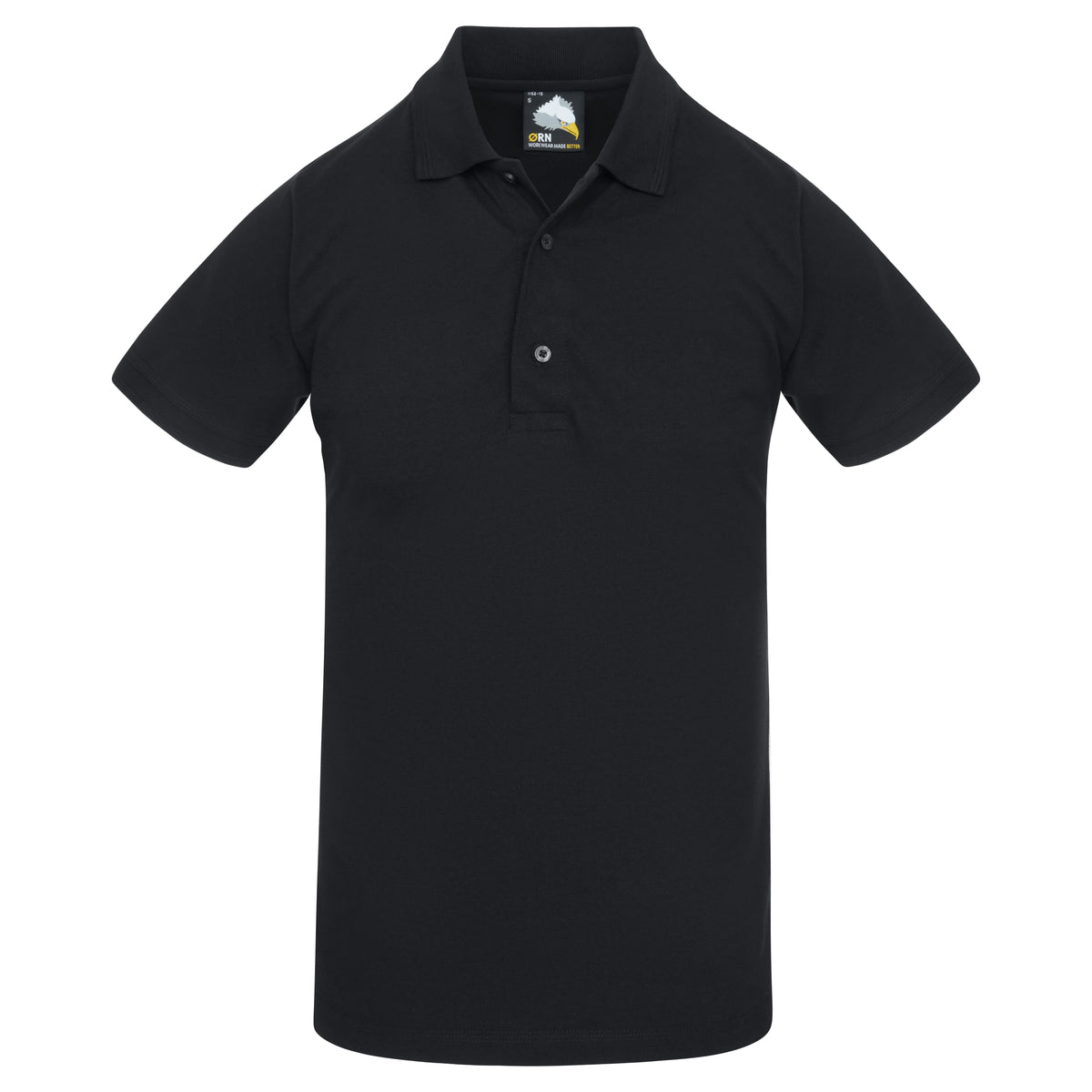 ORN 1152 Egret Slim Fit Poloshirt – Black