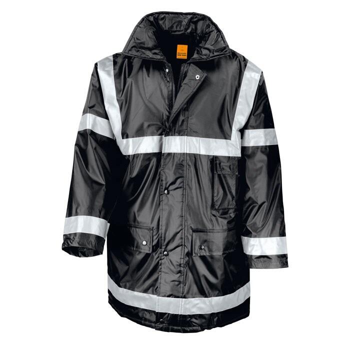 Result R23X - Work-Guard Management Coat — Black