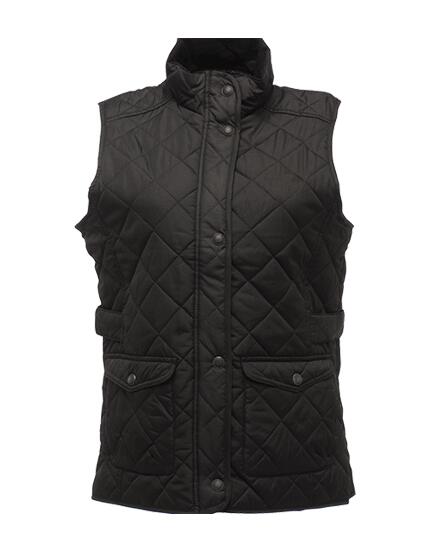 Regatta TRA811 Tarah - Ladies Quilted Bodywarmer — Black