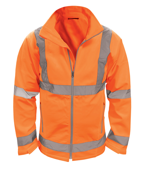Orbit HVSS2LR - Hi-Vis Softshell Rail Spec Jacket