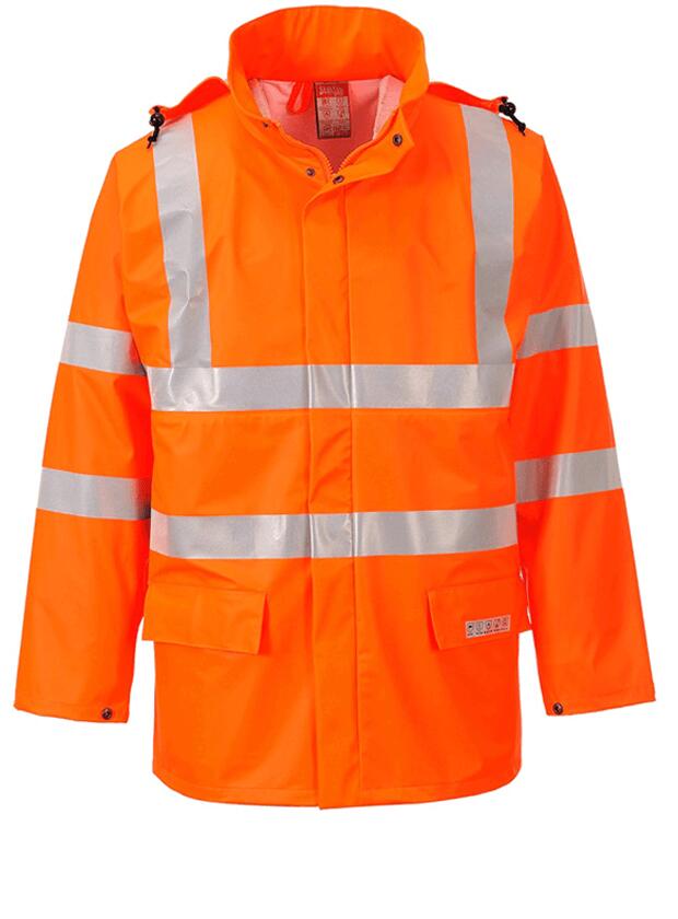 Portwest FR41 - Sealtex Flame Hi-Vis Jacket — Orange