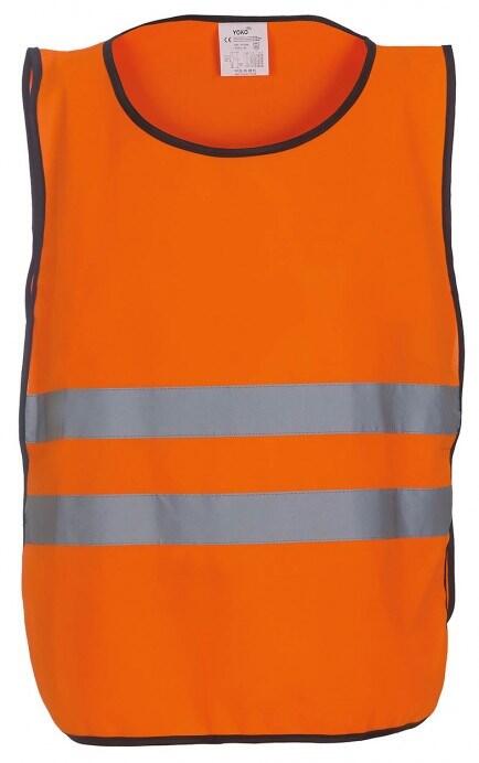 Yoko YK004 - Hi-Vis 2 Band Tabard — Orange