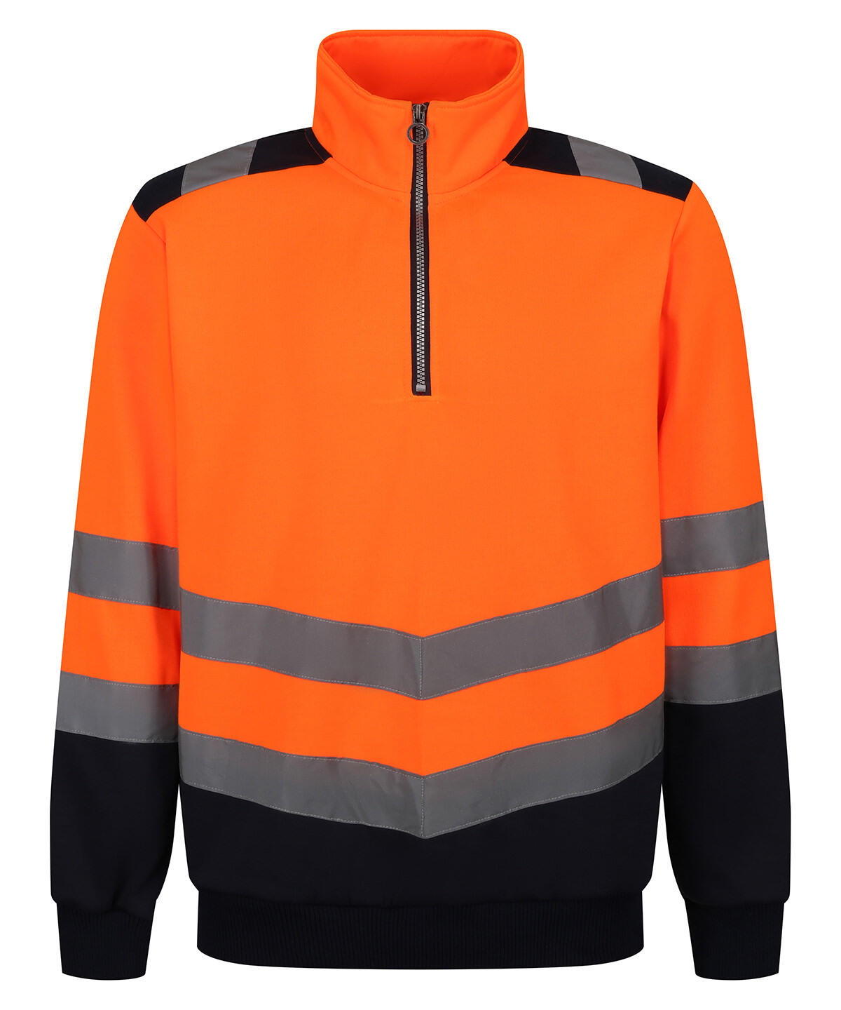 REGATTA TRF670 Pro Hi-Vis 1/4-ZIP - Sweatshirt — ORANGE