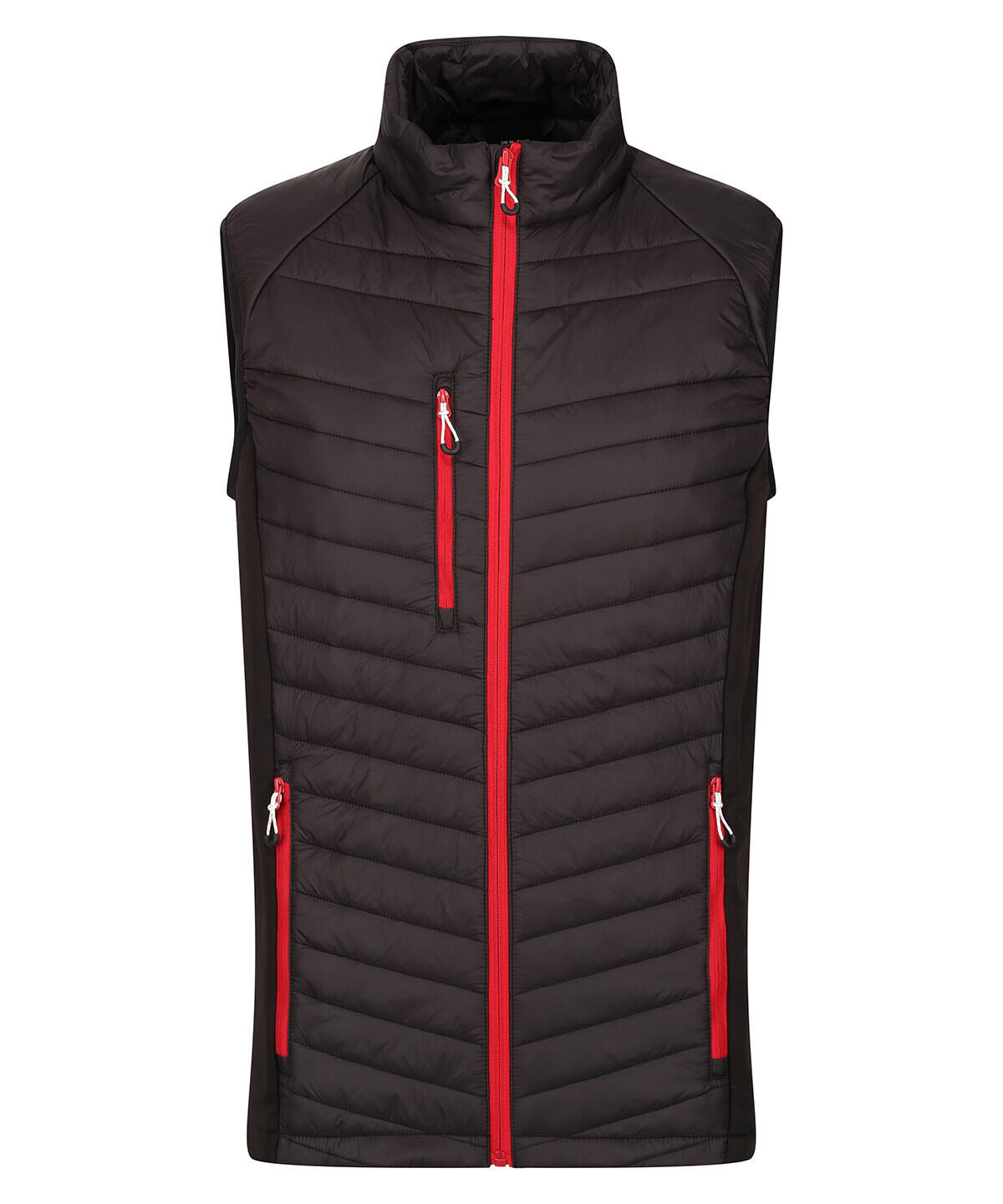 REGATTA TRA894 Navigate - HYBRID BODYWARMER — Black / Red