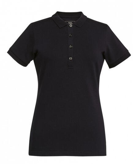 Brook Taverner 2372 Arlington – Premium Cotton Polo — Black