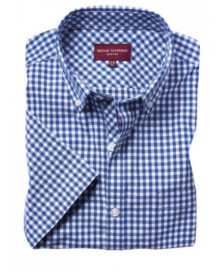 Brook Taverner 7885 Portland – Shirt — Blue