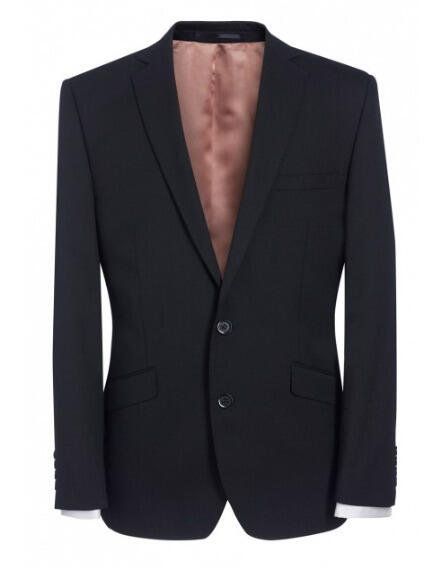 Brook Taverner 3500 Holbeck – Slim Fit Jacket — Black