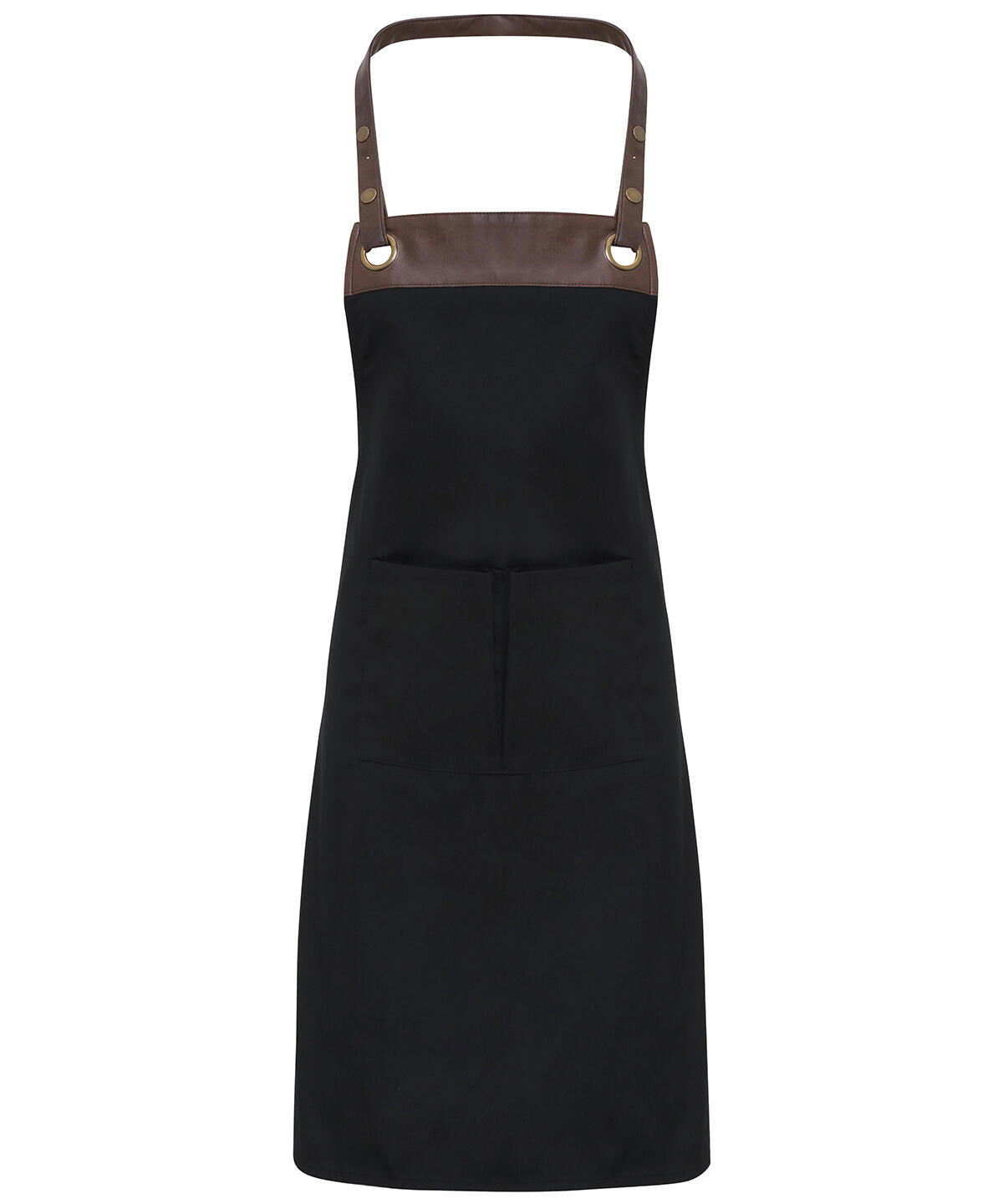 Premier PR123 - Espresso Bib Apron — Black