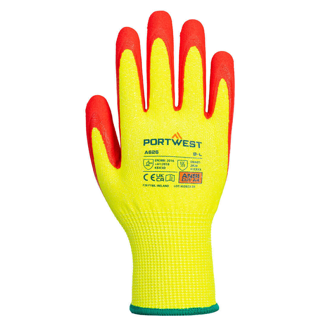 Portwest A626 - Vis-Tex Cut D13 Nitrile Glove