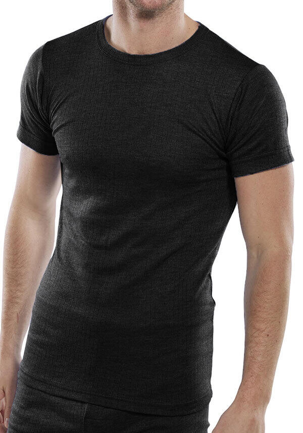 Beeswift THVSS - Thermal Vest Short Sleeved — Black