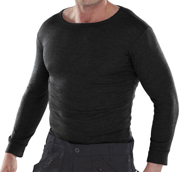Beeswift THVLS - Thermal Vest Long Sleeved — Black