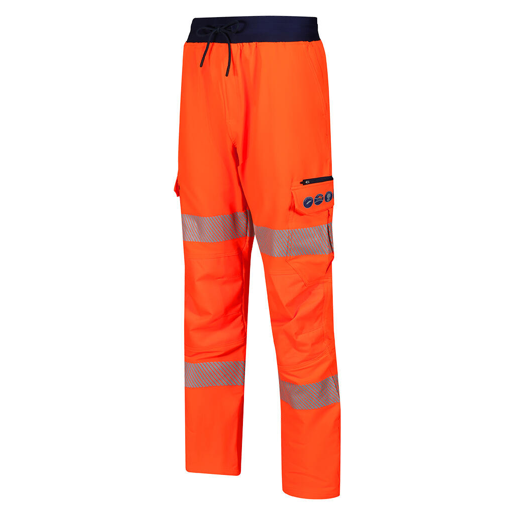Future Garments TR748 - Hi-Vis Lightweight Stretch Trouser — Orange