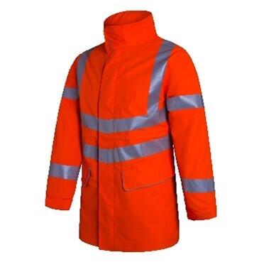 Future Garments JK525 - Hi-Vis Parka Jacket — Orange