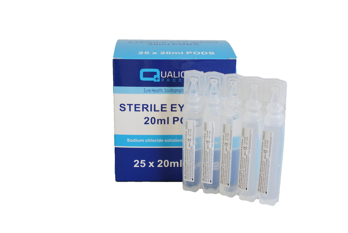 Eye Wash Solution — 20ml Pods (Box 25)