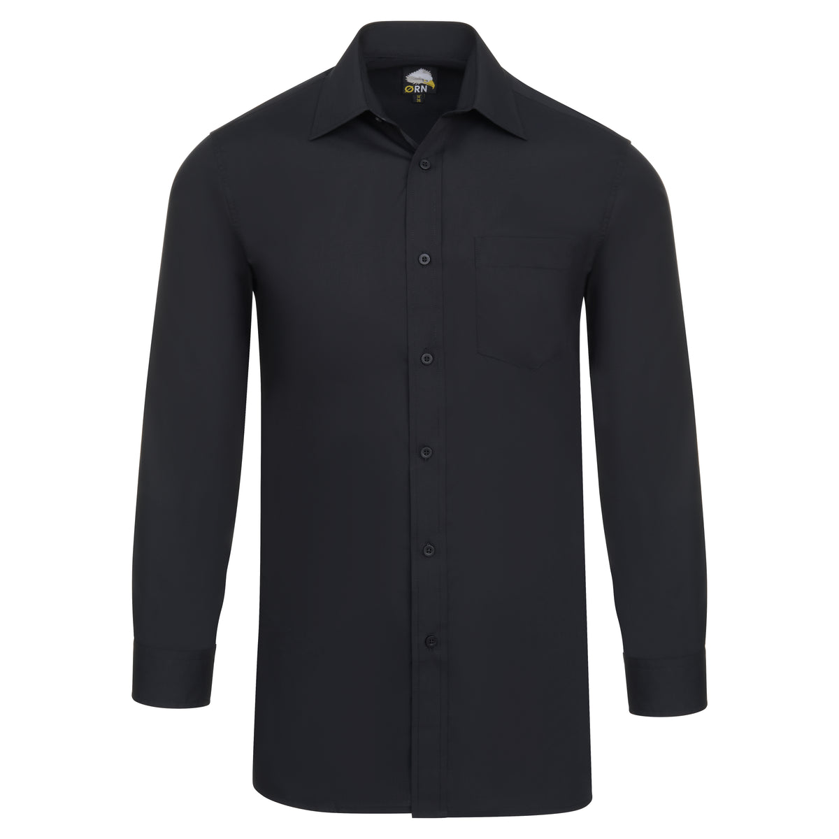ORN 5410 The Essential L/S Shirt – Black