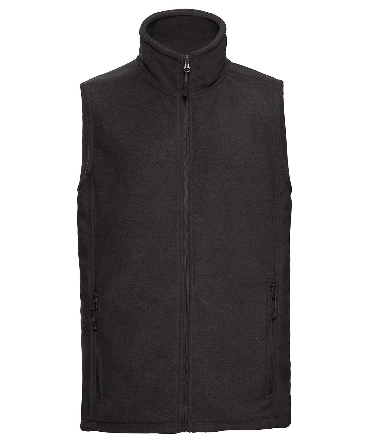RUSSELL 8720M - Outdoor fleece gilet — Black