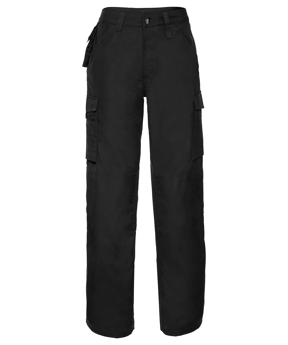 Russell J015M Heavy-duty workwear trousers — Black