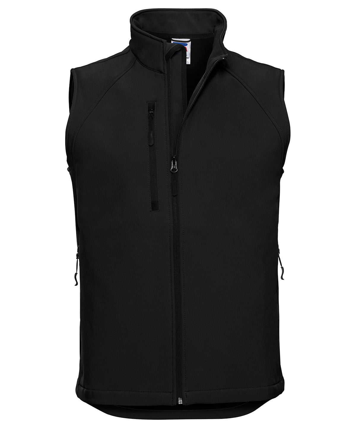 RUSSELL J141M - SOFTSHELL GILET — Azure Blue