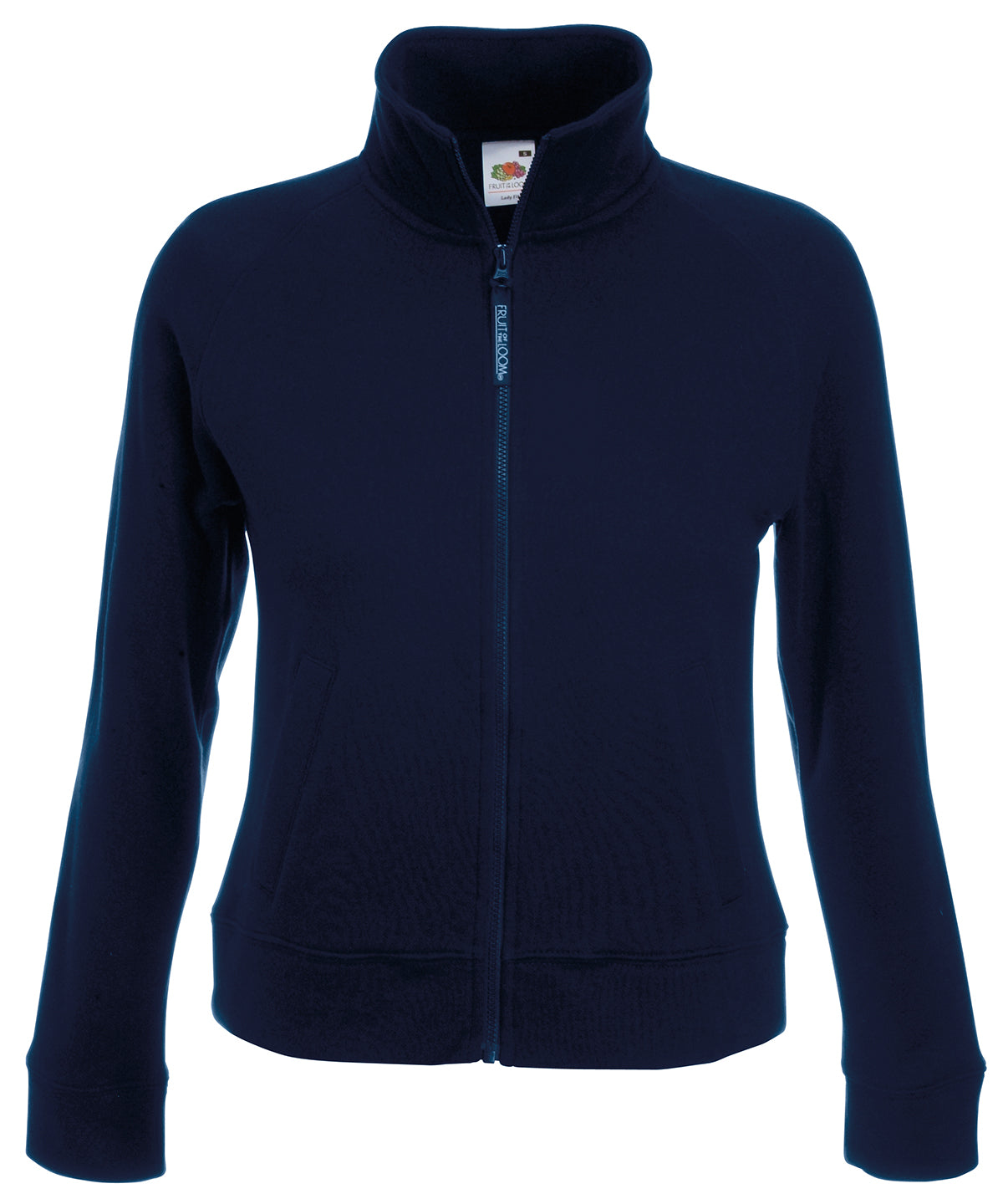 Fruit of the Loom SS310 Women's premium 70/30 sweatshirt jacket — Deep Navy