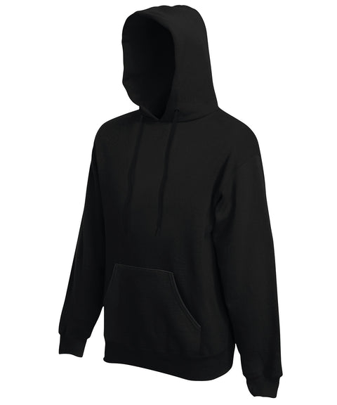 Fruit of the Loom SS824 Premium 70/30 hooded sweatshirt — Black