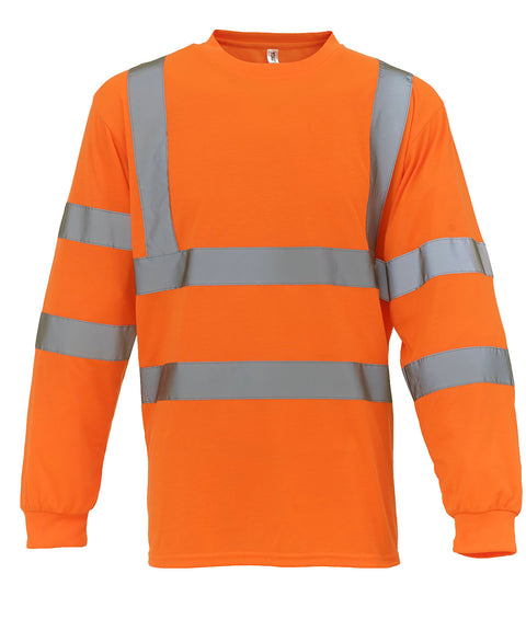 Yoko YK033 Hi-vis long sleeve t-shirt (HVJ420)