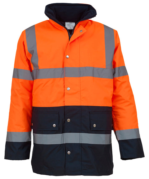 Yoko YK048 Hi-vis two-tone motorway jacket (HVP302)