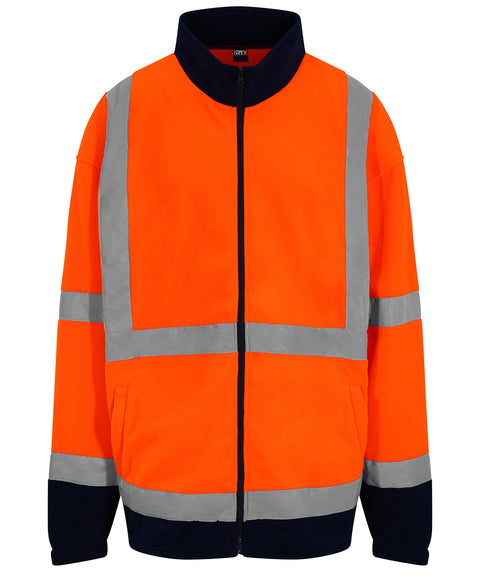 ProRTX RX750 High visibility full-zip fleece - HV Orange/Navy