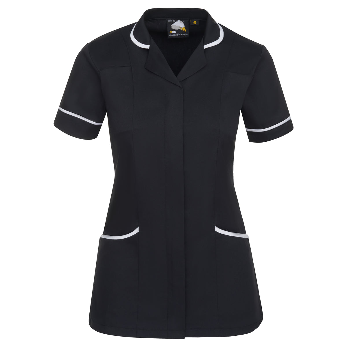 ORN 8600 Florence Classic Tunic – Black - White