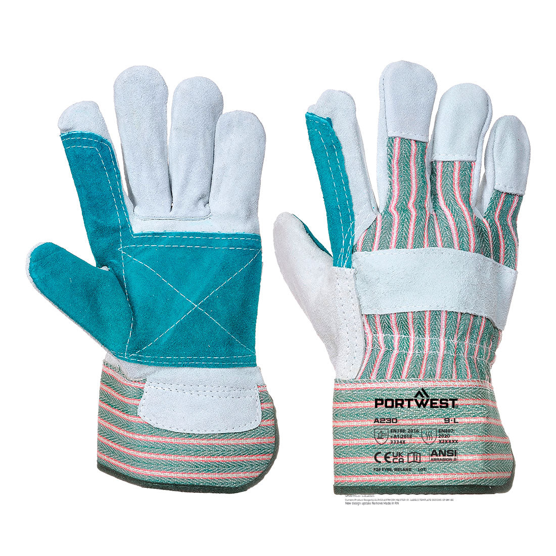 Portwest A230 - Double Palm Rigger Glove