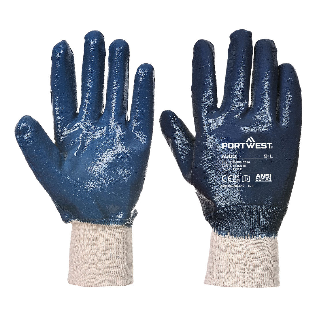 Portwest A300 - Nitrile Knitwrist