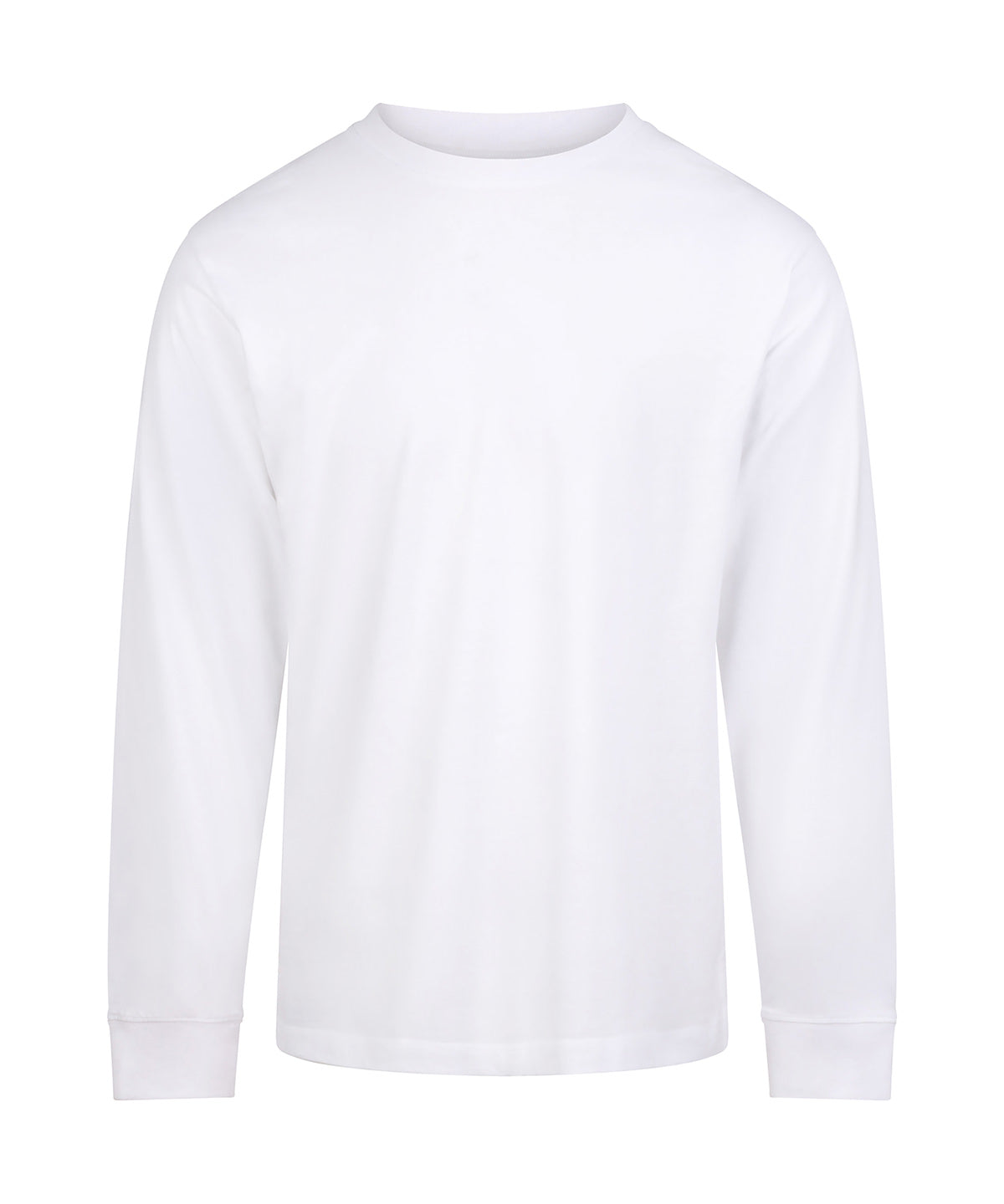 AWDis AT012 AWDis 180 long sleeve T - Arctic White