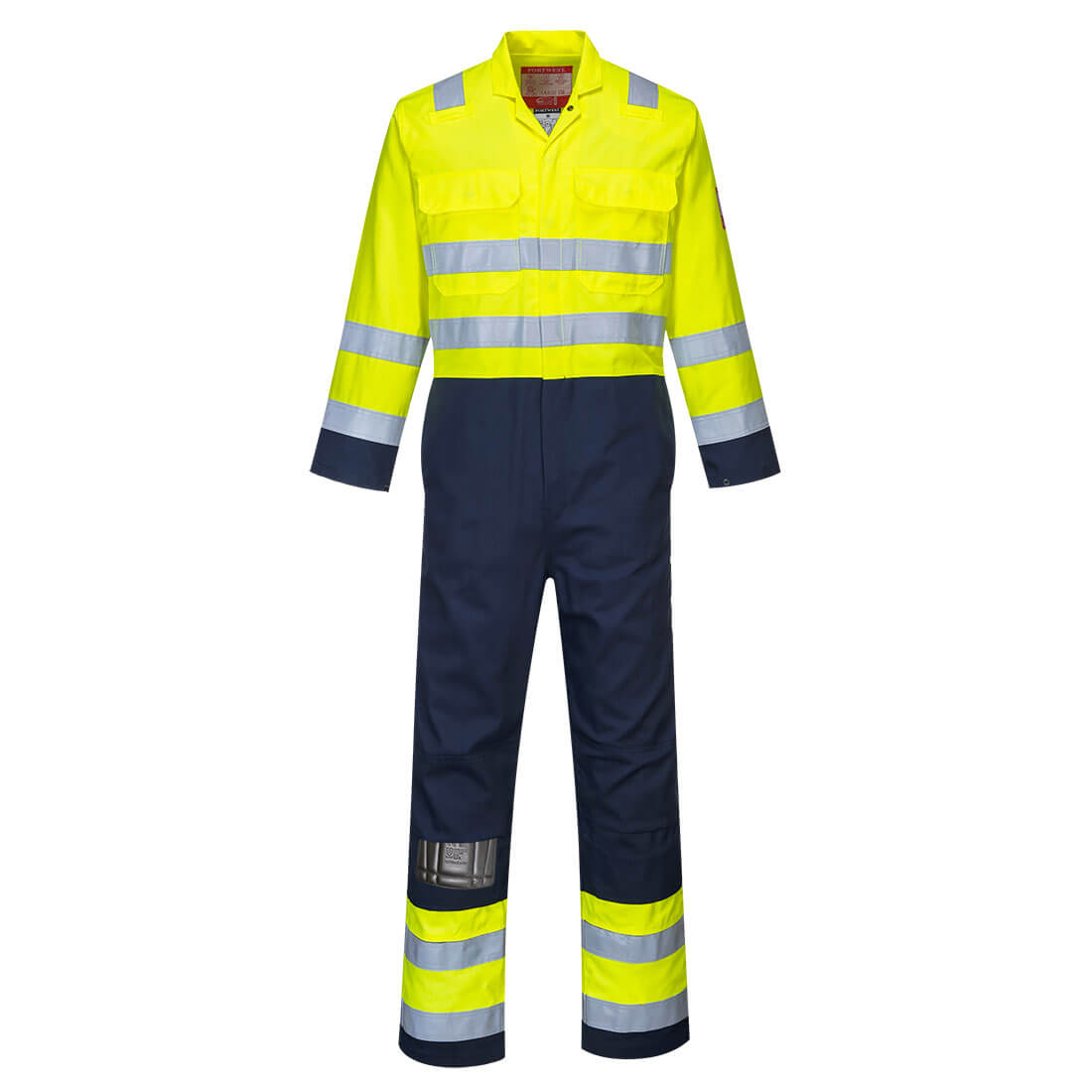 Portwest BIZ7 - Hi-Viz Bizflame FR Contrast Coverall