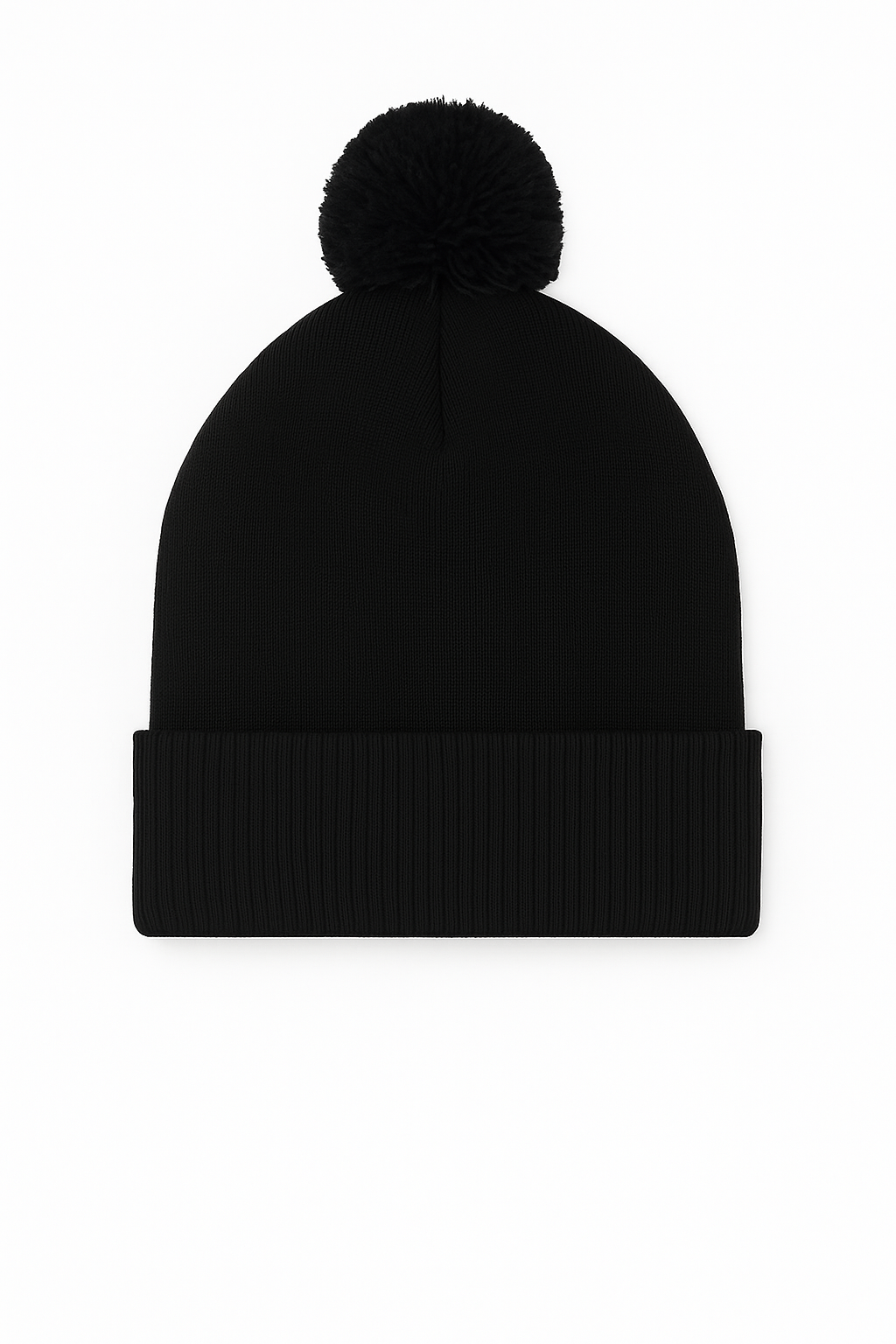 Uneek UC413 - Pom Pom Beanie – Black