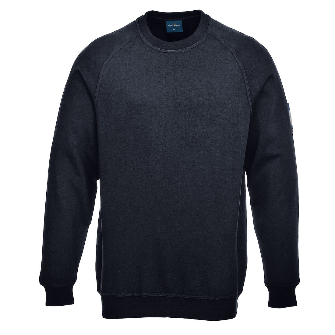 Portwest FR12 - Flame Resistant Anti-Static Long Sleeved Sweatshirt