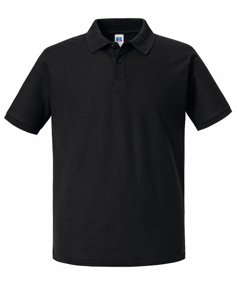 Russell J570M Authentic eco polo — Black