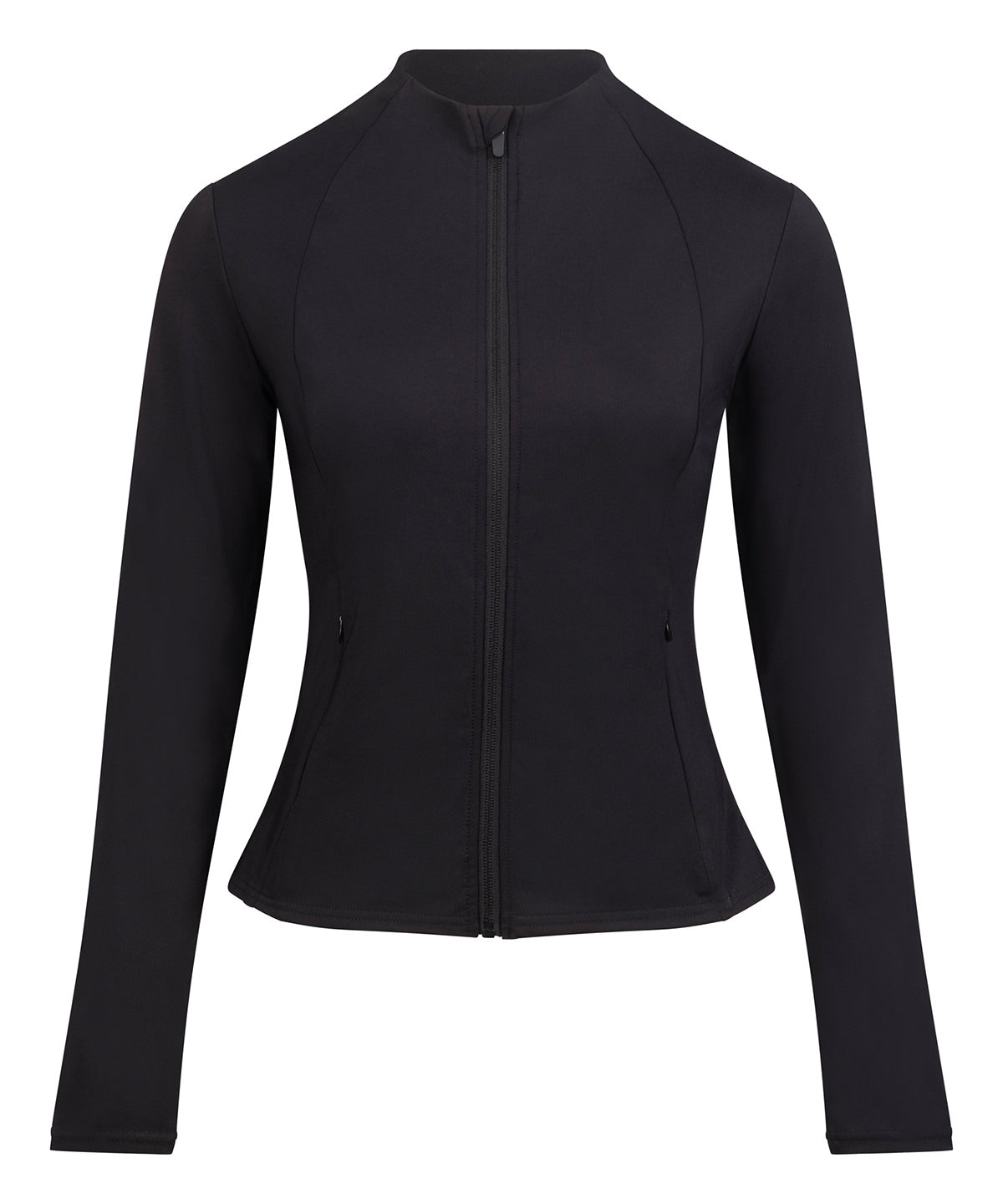 AWDis JC219 Women’s recycled tech-zip jacket - Jet Black