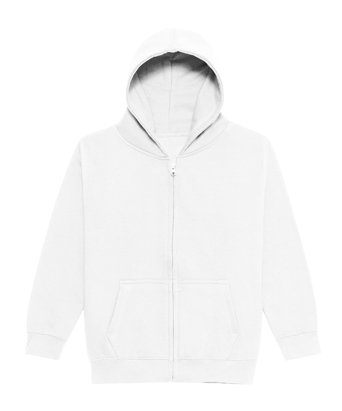 AWDis JH50J Kids zoodie - Arctic White