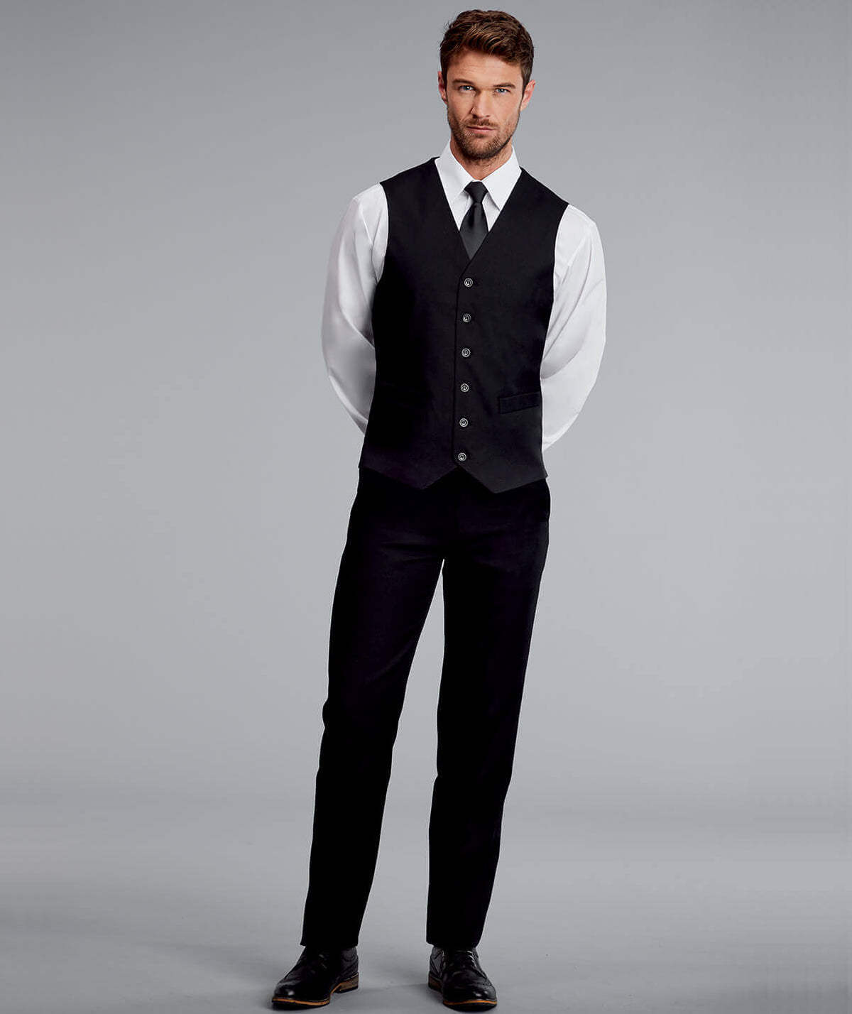 Disley Mens Trousers — Black