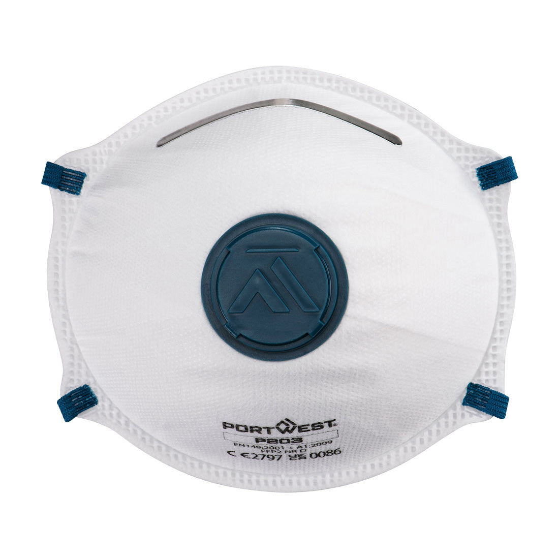 Portwest P203 - FFP2 Valved Dolomite Respirator (Pk10)