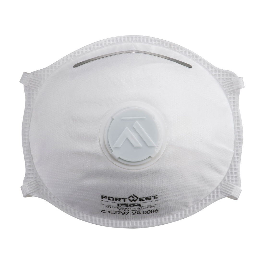 Portwest P304 - FFP3 Valved Dolomite Light Cup Respirator (Pk10)