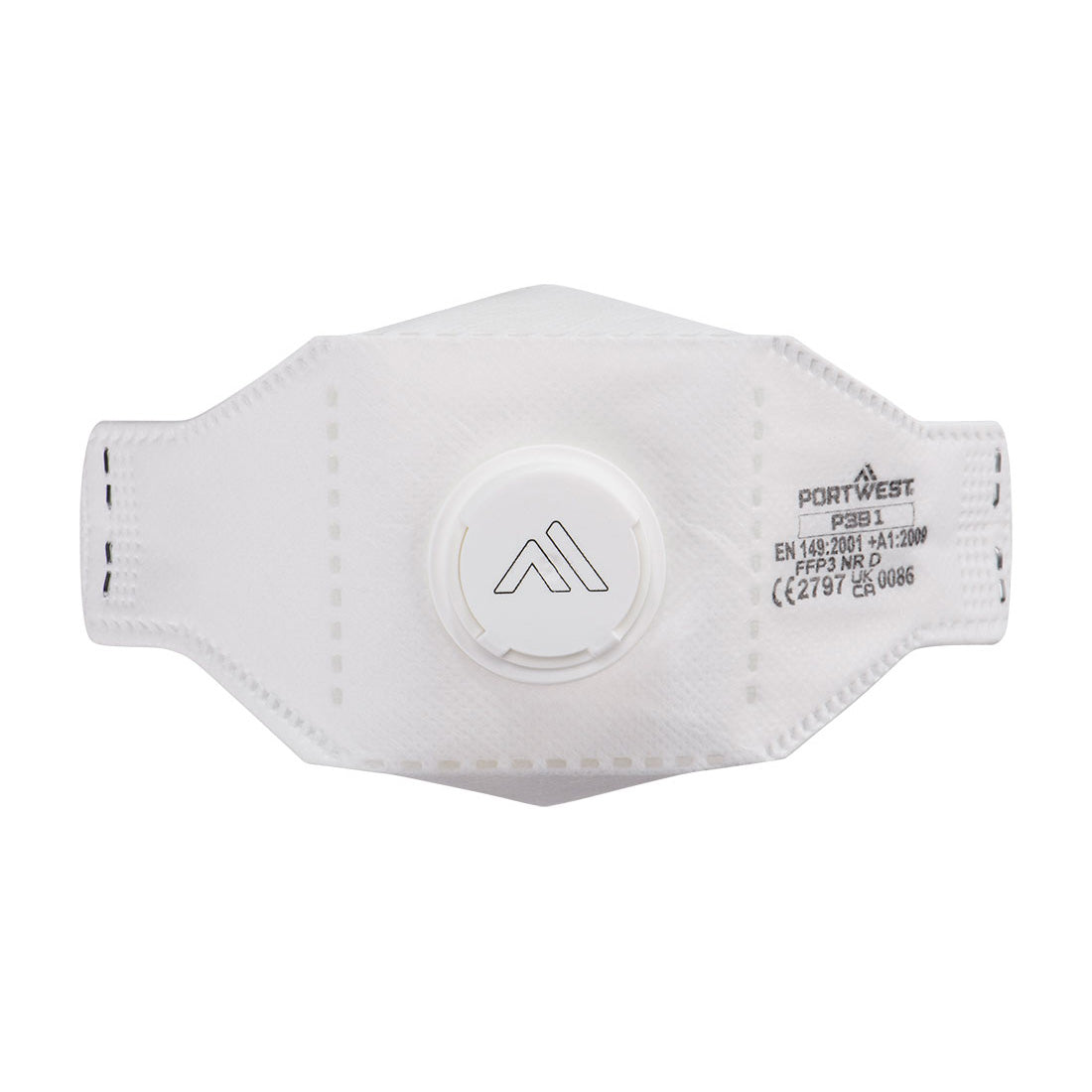 Portwest P391 - EAGLE FFP3 Valved Dolomite Fold Flat Respirator (Pk10)