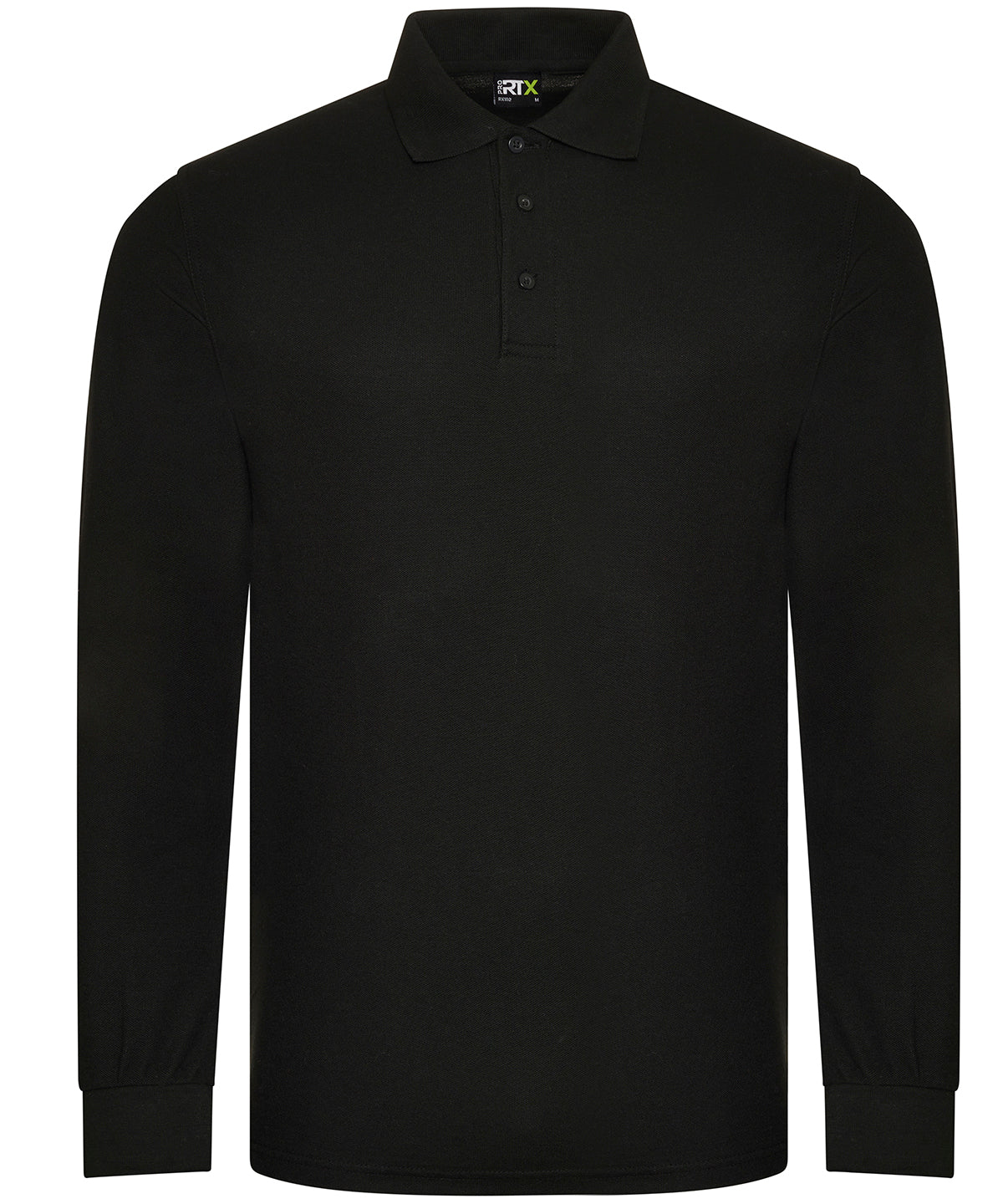 ProRTX RX102 Pro long sleeve polo - Black