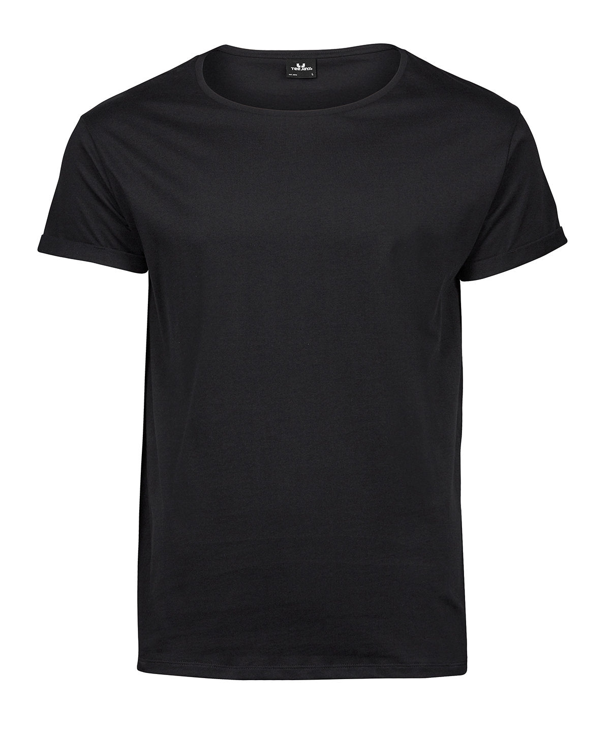 TEE JAYS TJ046 Roll-up tee (5062) - Black