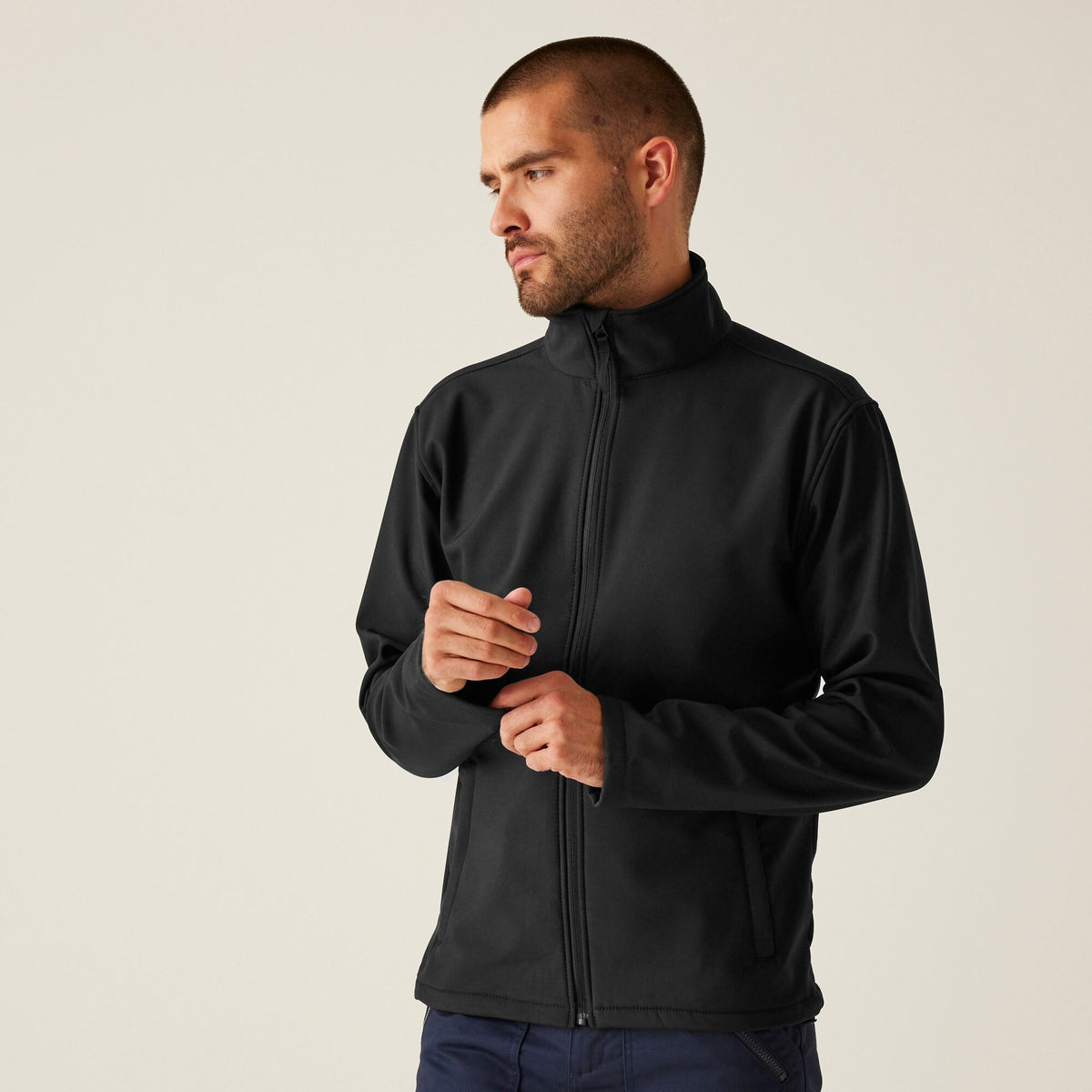 Regatta TRA654 Reid - Softshell Jacket — Black