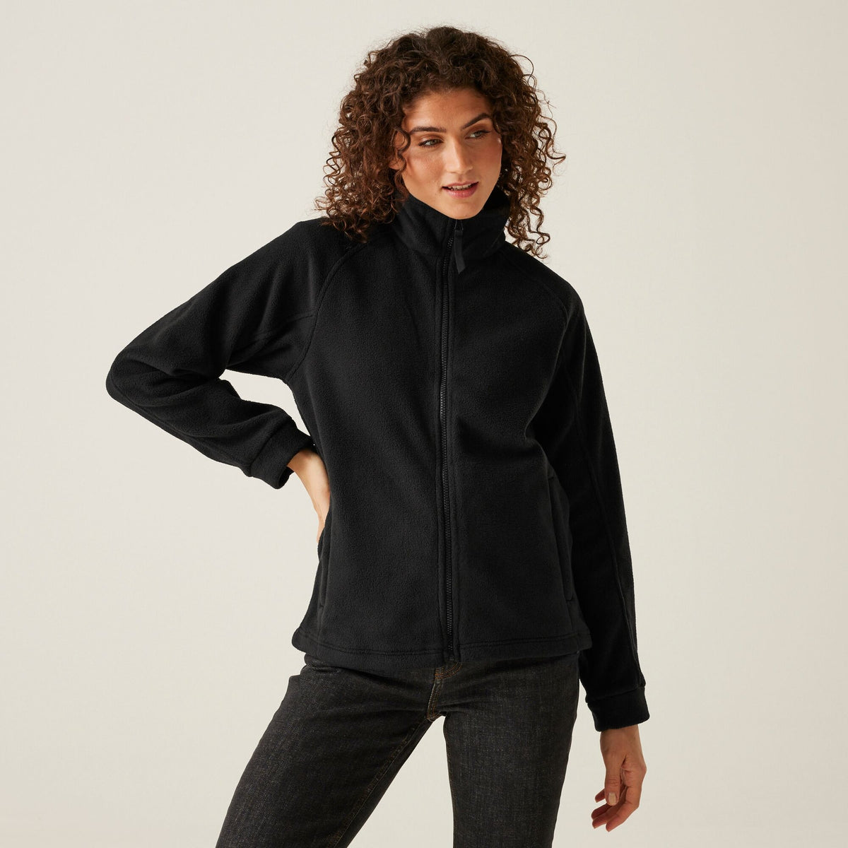 Regatta TRF541 Thor III - Ladies Fleece Jacket — Black