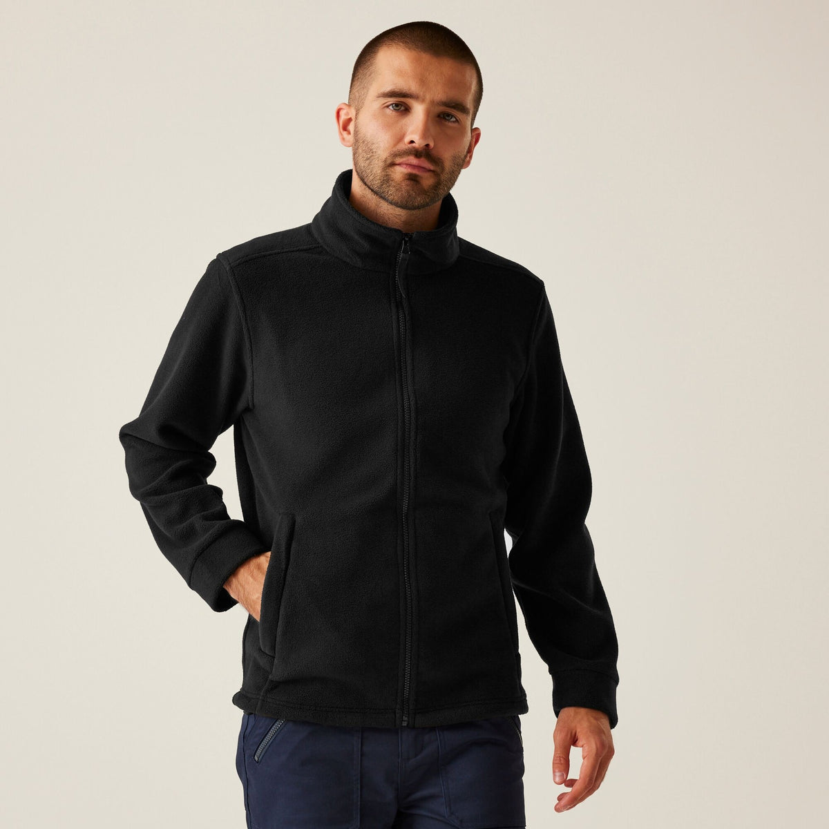 Regatta TRF570 Classic Full Zip - Fleece Jacket — Black
