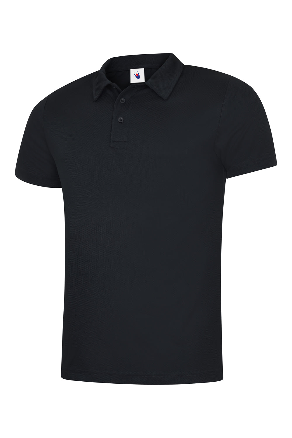Uneek UC125 - Mens Ultra Cool Polo Shirt 140gsm — Black