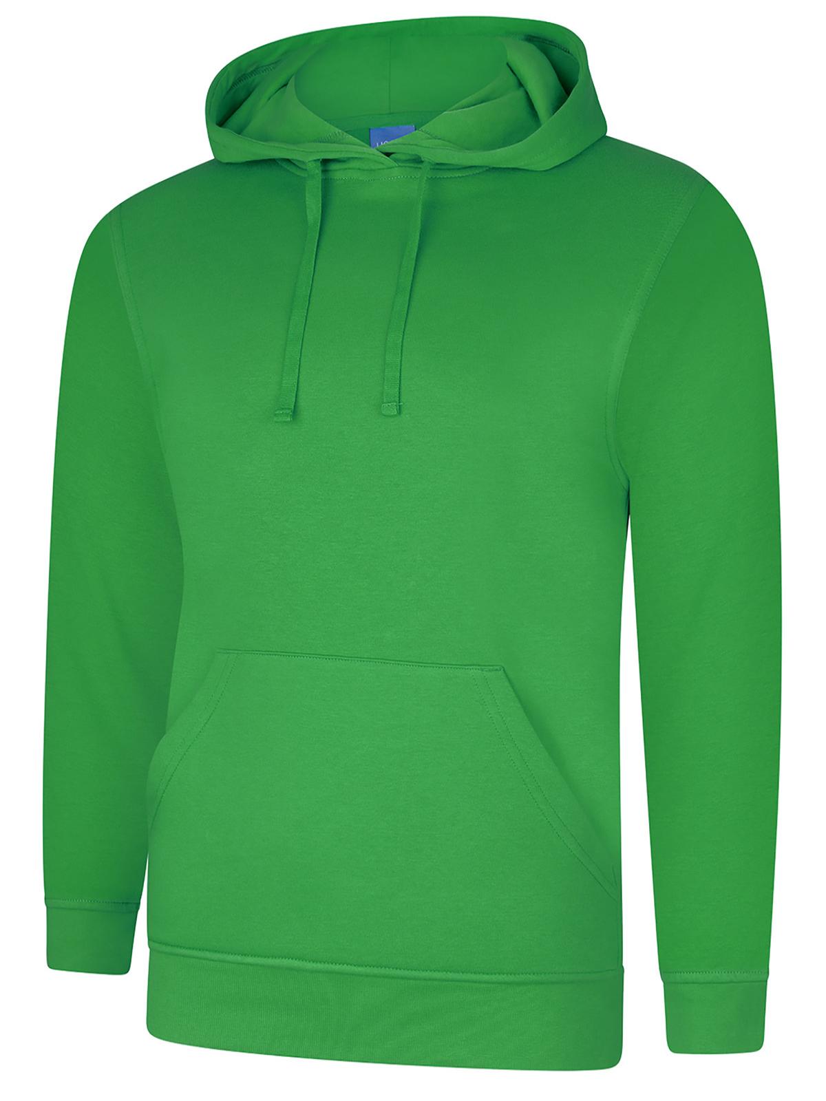 Uneek UC509 - Deluxe Hooded Sweatshirt 280gsm — Amazon Green