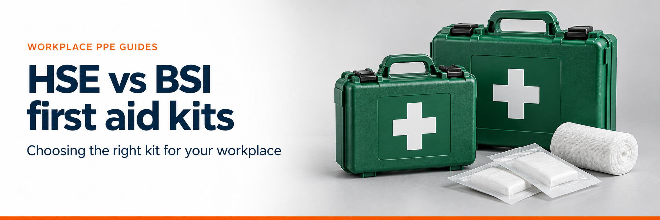 HSE vs BSI first aid kits — choosing the right kit for your workplace