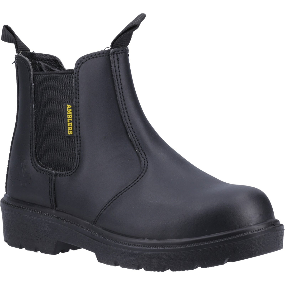 Amblers Safety FS116 Hardwearing Pull on Safety Dealer Boot — Black
